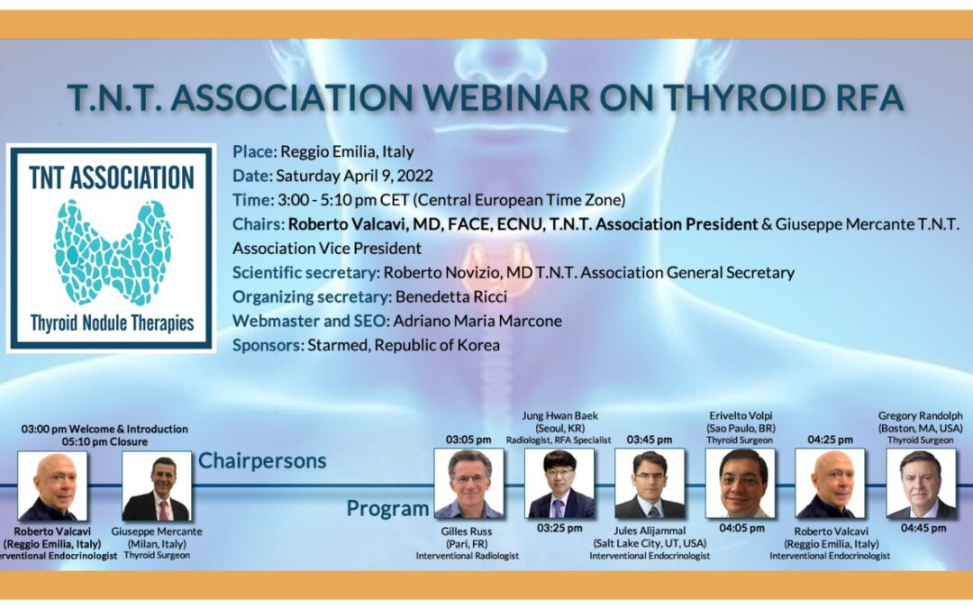 Dr. Aljammal Joins International Experts in RFA and Discusses the Outcomes of Toxic Thyroid Nodules